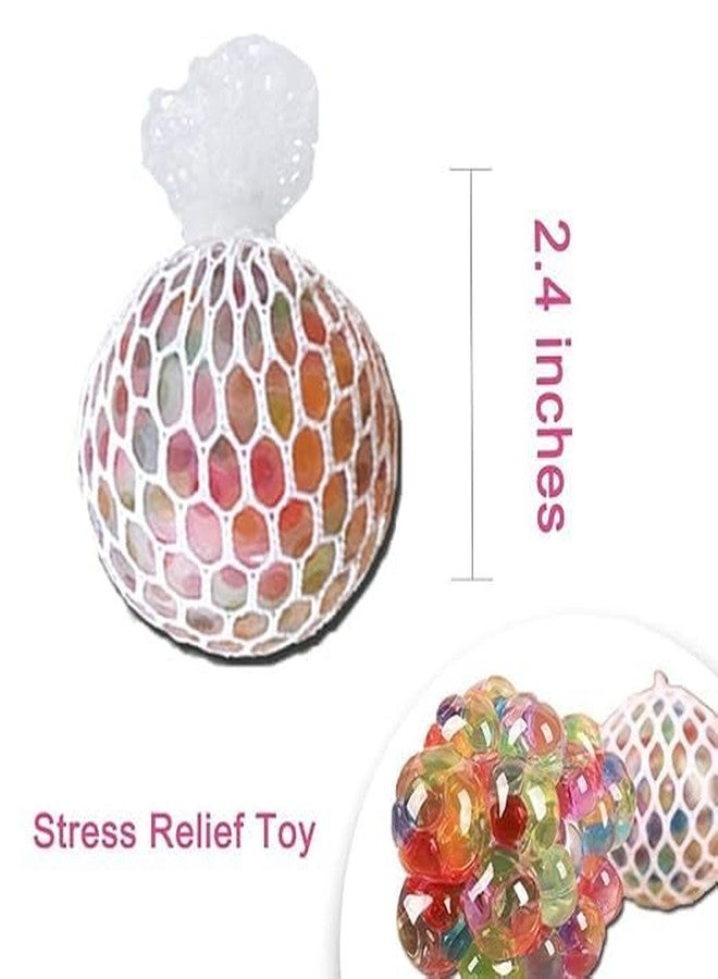 Sellon1 Squeeze Away Stress Relief Ball - 2 Pcs Squishy Ball Set Multicolor, Soft Toys for Kids Party Favor Stress Balls Toys and Return Gifts for Kids - Image 4